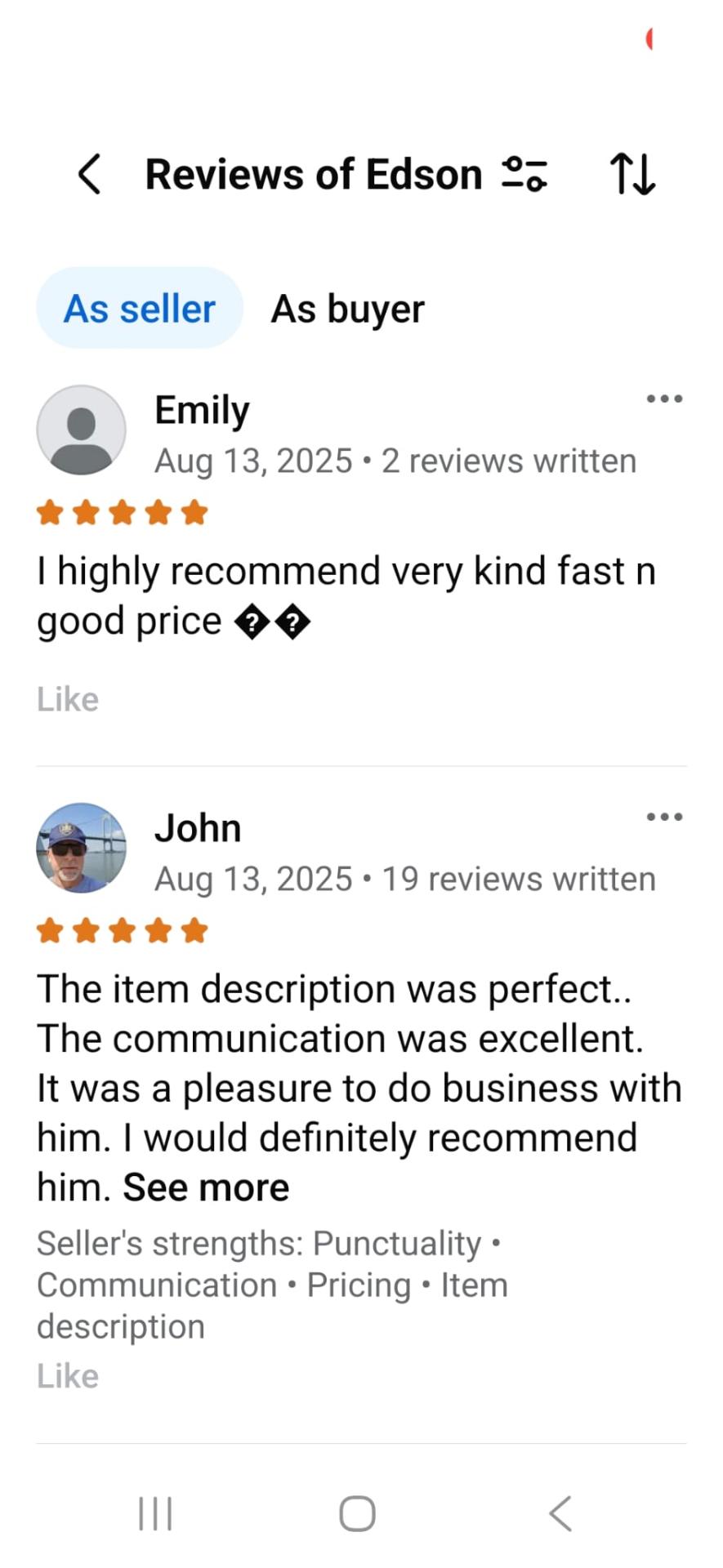Customer review 2